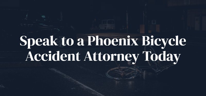Phoenix Bicycle Accident Attorney